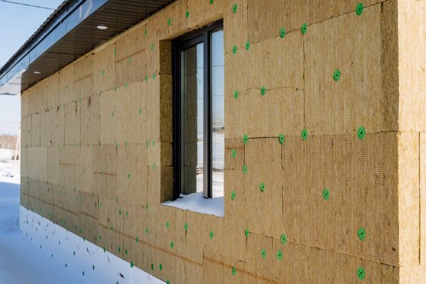 Fassadedämmung Mineralwolle Fassadendämmung aus Steinwolle